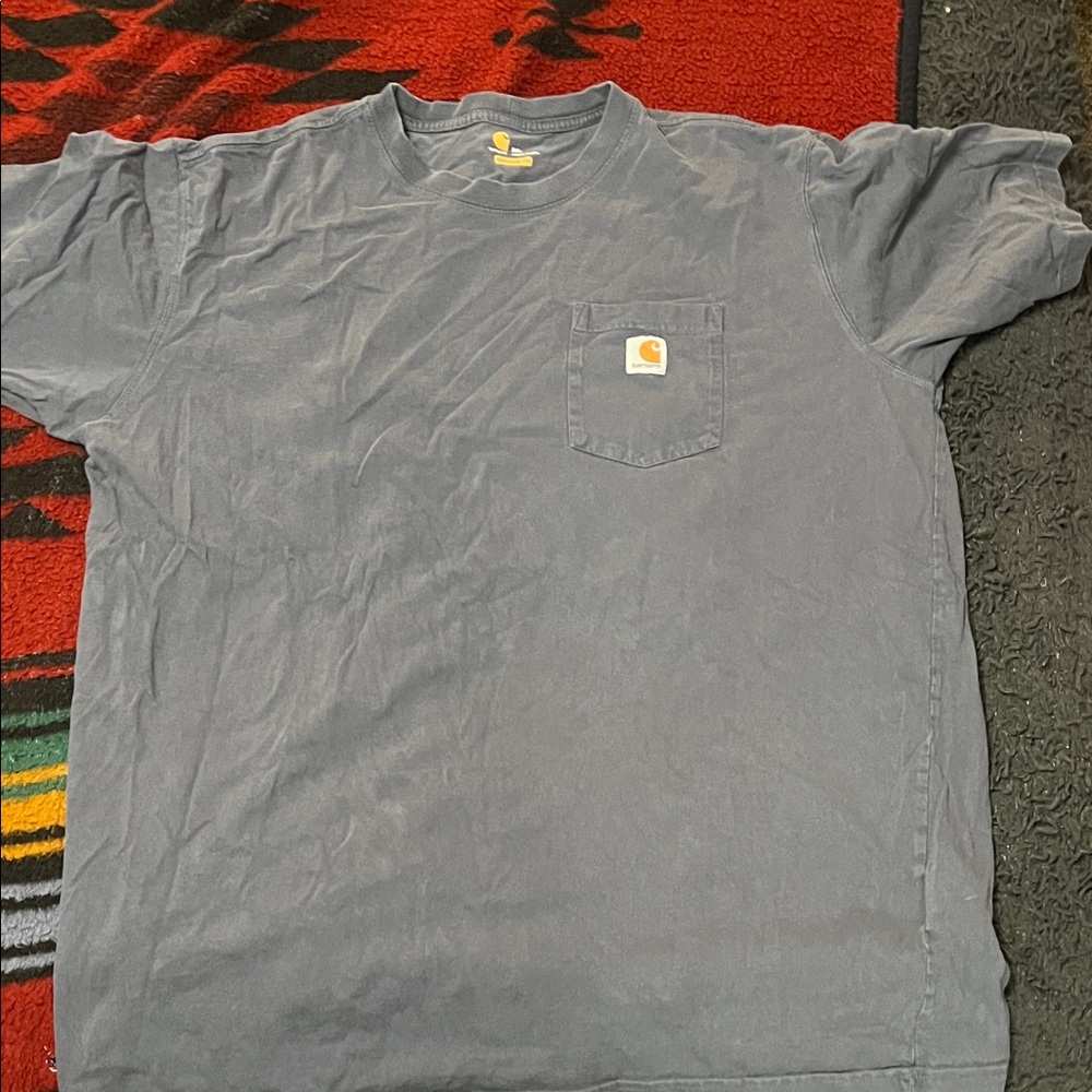 Carhartt Men's Charcoal Pocket Tee